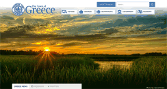 Desktop Screenshot of greeceny.gov