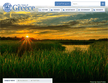 Tablet Screenshot of greeceny.gov